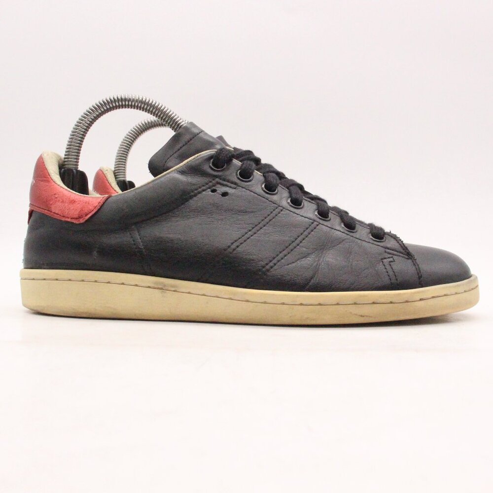 Isabel Marant Black and Red Sneakers
